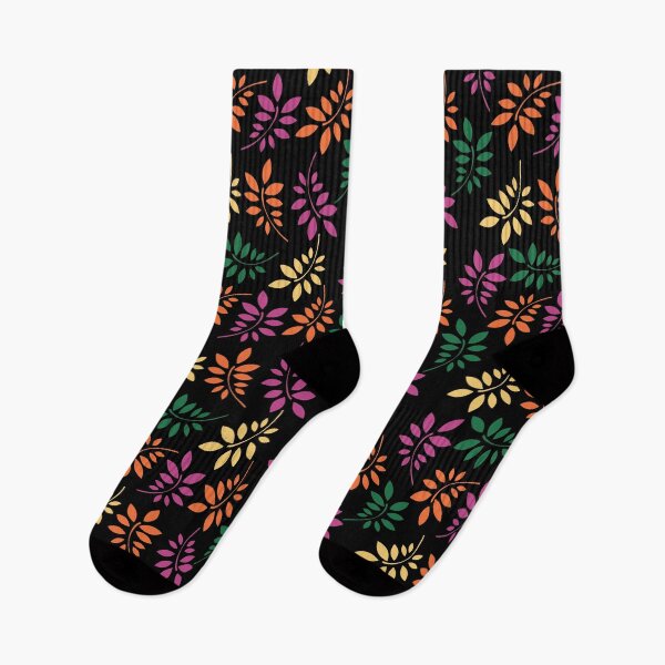 Item preview, Floral Seamless Pattern 2023 Color Trends on Black designed and sold by Reconocer.