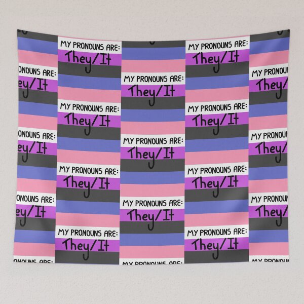 Item preview, Genderfluid they it designed and sold by AmIAnAngelYet.