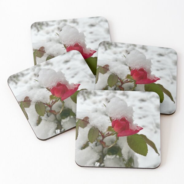 Item preview, Snow Capped Rosebud 2022 designed and sold by TherapeuticNest.