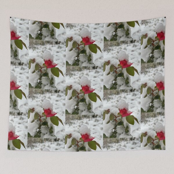 Item preview, Snow Capped Rosebud 2022 designed and sold by TherapeuticNest.