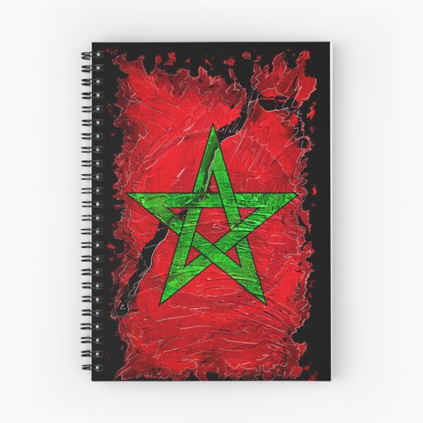 Artikelvorschau, Marokko Flagge, Maroc entworfen und verkauft von Lighvision.