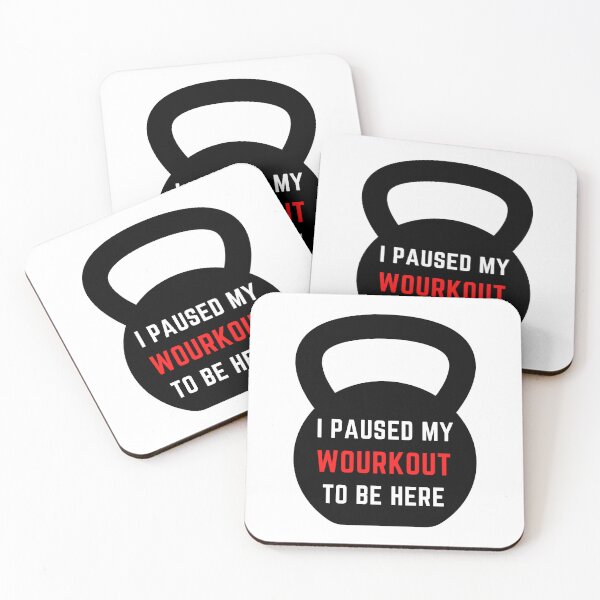 Item preview, Gym Sarcastic I paused my workout to be here designed and sold by Style  Avenue.