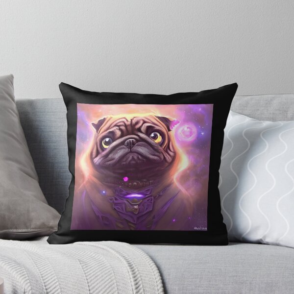Item preview, AI Generated Art, War Pug designed and sold by RabbitHoleMI.
