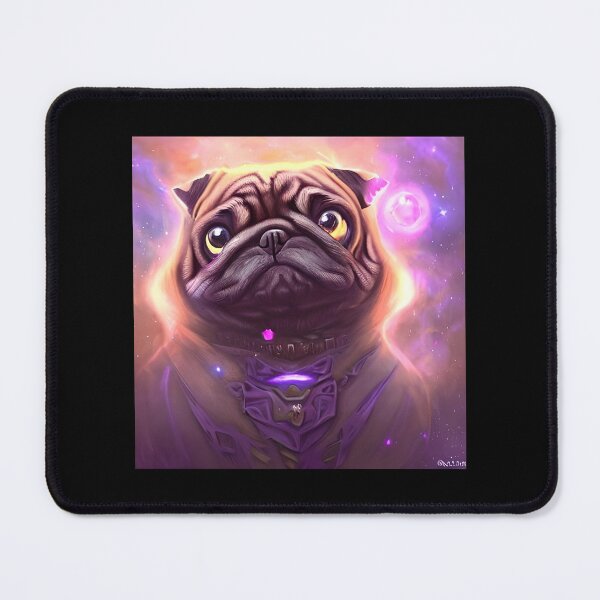 Item preview, AI Generated Art, War Pug designed and sold by RabbitHoleMI.
