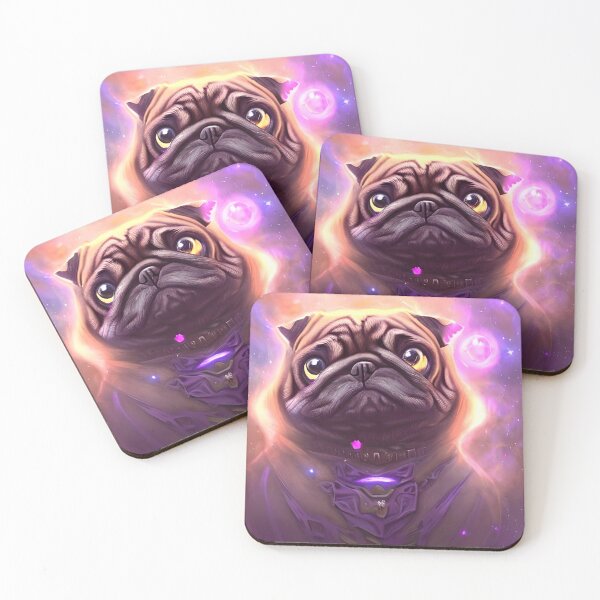 Item preview, AI Generated Art, War Pug designed and sold by RabbitHoleMI.