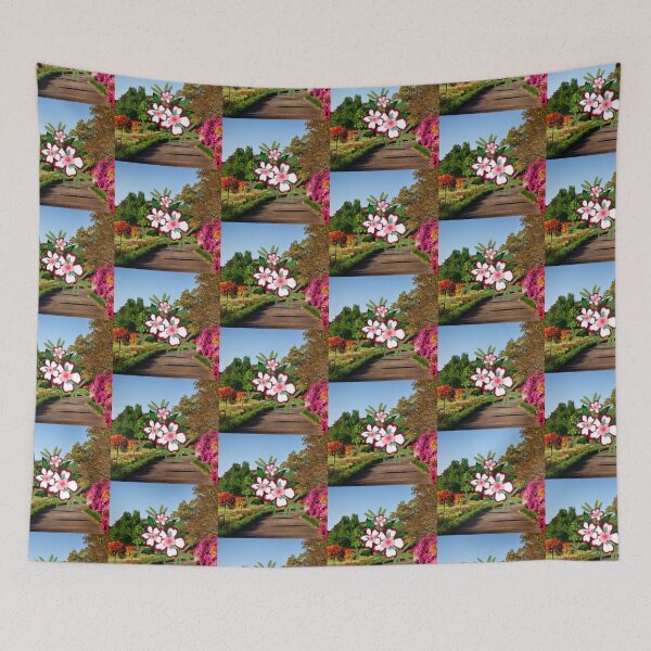 Item preview, White and Violet Flower with Green Leaves designed and sold by DigoCostaK7css.