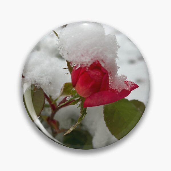 Item preview, Snow Capped Rosebud 2022 designed and sold by TherapeuticNest.
