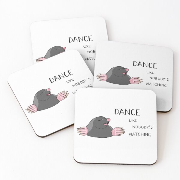 Item preview, Mole - Dance Like Nobody's Watching designed and sold by bionerdjokes.