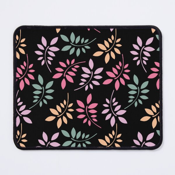Item preview, Floral Seamless Pattern 2023 Softer Color Trends on Black designed and sold by Reconocer.