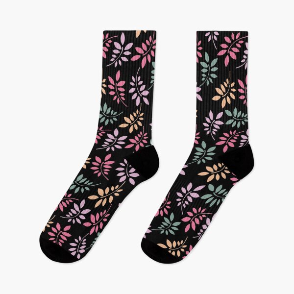 Item preview, Floral Seamless Pattern 2023 Softer Color Trends on Black designed and sold by Reconocer.