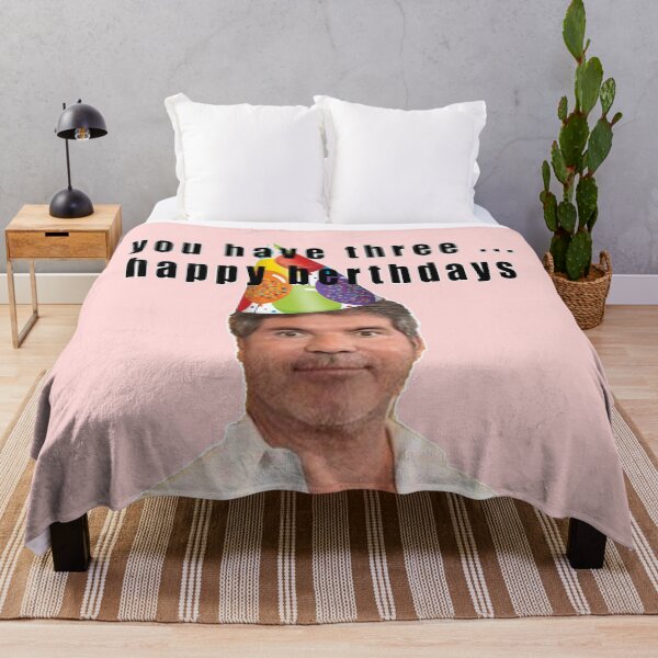 Item preview, You Have Three Happy Birthdays designed and sold by TheBigShop1.