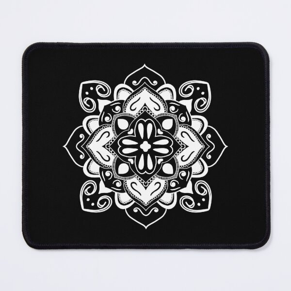 Item preview, Mandala White designed and sold by NinniSilver.