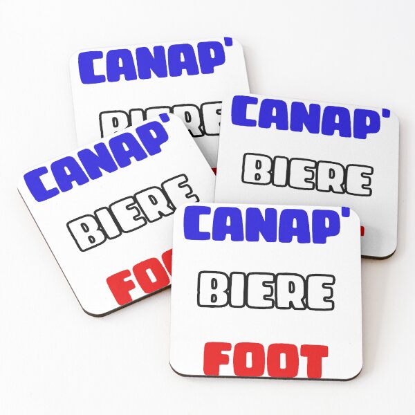 Item preview, CANAP BIERE FOOT- Blue white red 2 designed and sold by Jero-fan.
