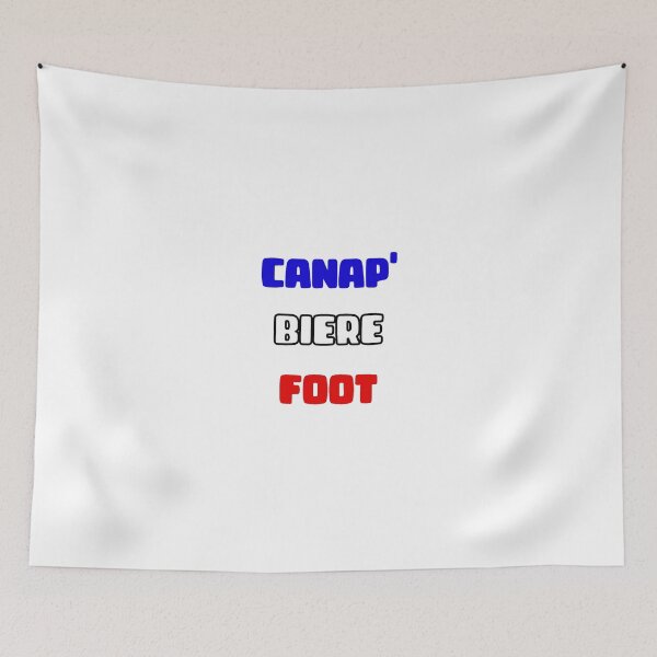 Item preview, CANAP BIERE FOOT- Blue white red 2 designed and sold by Jero-fan.