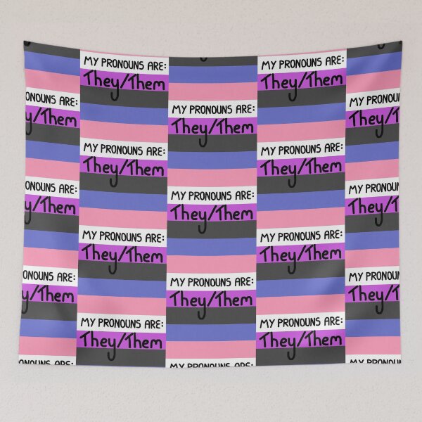 Item preview, Genderfluid they them designed and sold by AmIAnAngelYet.