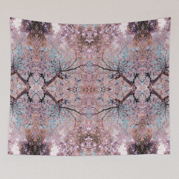 Item preview, The Lungs of the Earth - Pink, Black and Turquoise designed and sold by Dominiquevari.