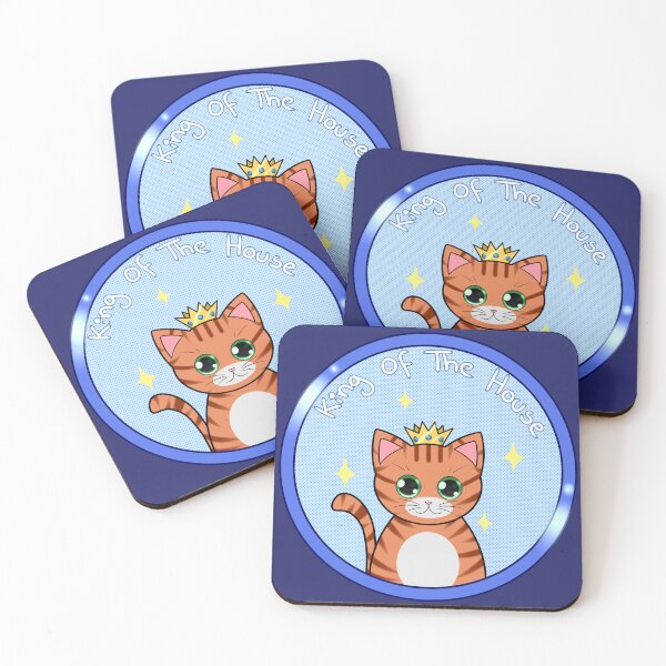 Item preview, Cat King of the house  designed and sold by Natsukittyart.