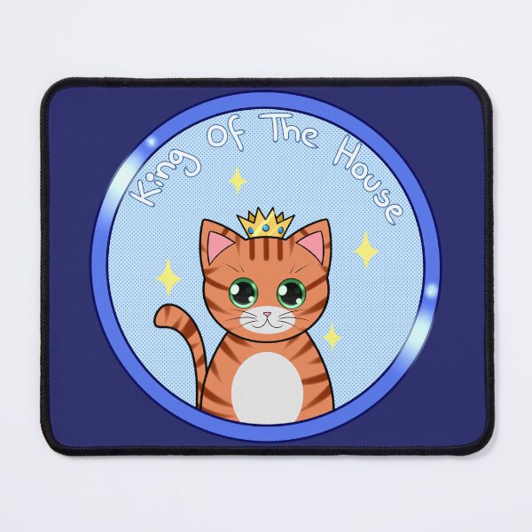 Item preview, Cat King of the house  designed and sold by Natsukittyart.