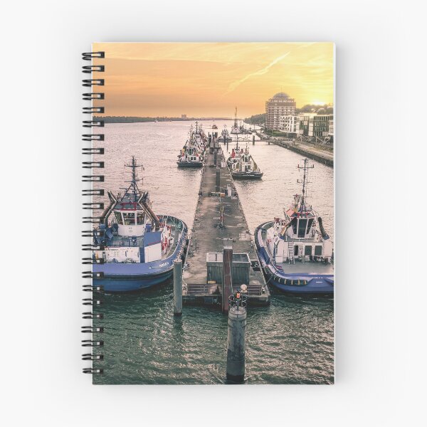 Item preview, Port of Hamburg tugboat designed and sold by KreativFoto.