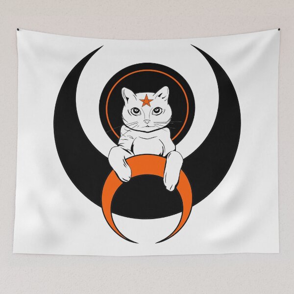 Item preview, Cat from moon designed and sold by Inessa Bondarenko.