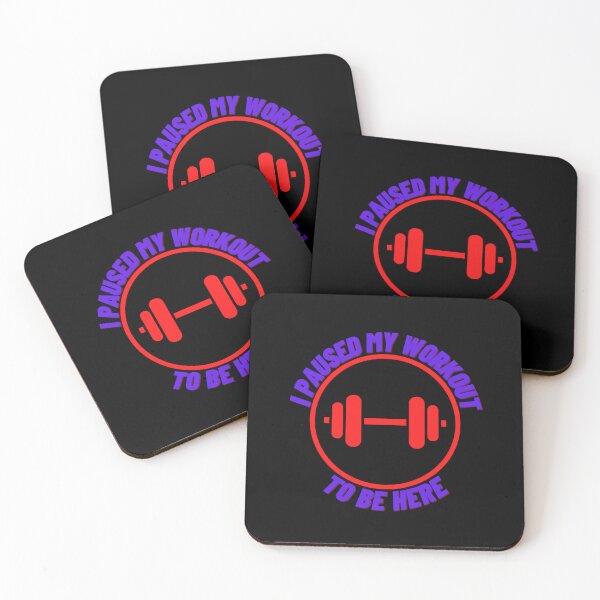 Item preview, funny bodybuilding Sarcastic-I paused my workout to be here designed and sold by Style  Avenue.