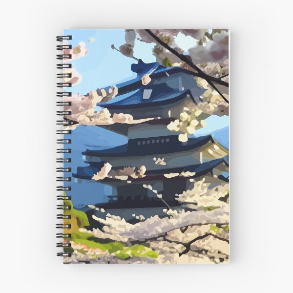Item preview, Beautiful House In The Mountains In Watercolor Asian Style designed and sold by luisalfonso1989.