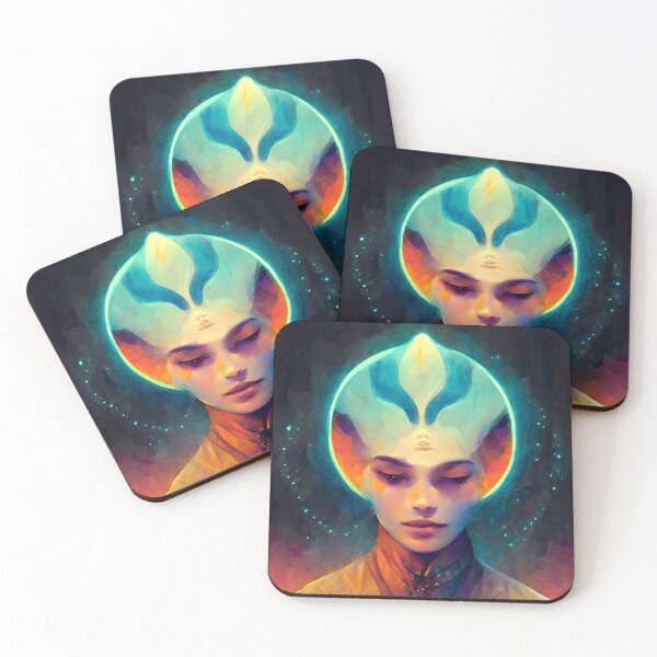 Item preview, Arcturian StarSeed full of Love and Benevolence - spiritual art spiritual artwork spirituality wellness well-being designed and sold by LvSoulCreations.