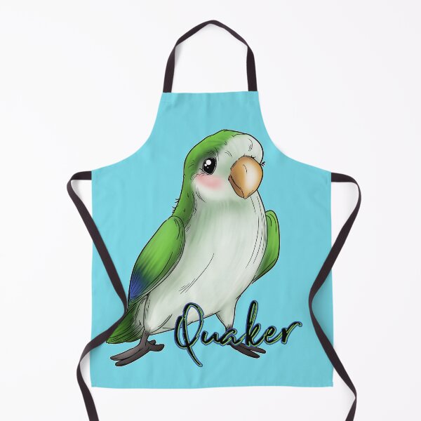 Item preview, Cute Quaker Parrot with text designed and sold by iduzarts.