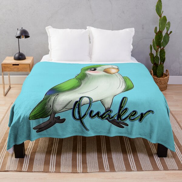Item preview, Cute Quaker Parrot with text designed and sold by iduzarts.