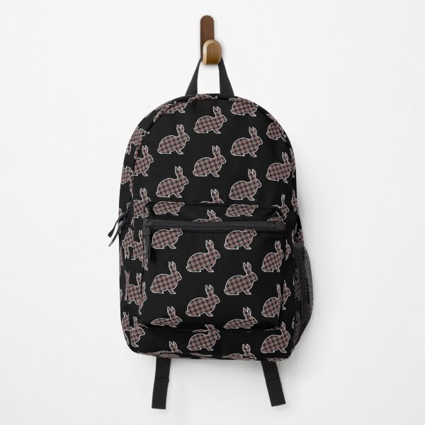 Item preview, Buffalo Plaid Pattern Red and Black Bunny Rabbit designed and sold by bolkibox.
