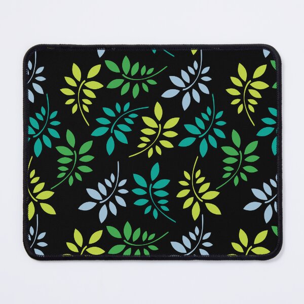 Item preview, Floral Seamless Pattern 2023 Cool Color Trends on Black designed and sold by Reconocer.