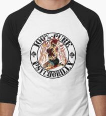 Psychobilly Girl - white Men's Baseball ¾ T-Shirt