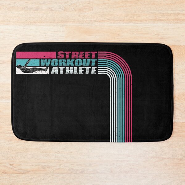 Item preview, Retro Street Workout Athlete Calisthenics & Fitness Motivation designed and sold by printworxx.