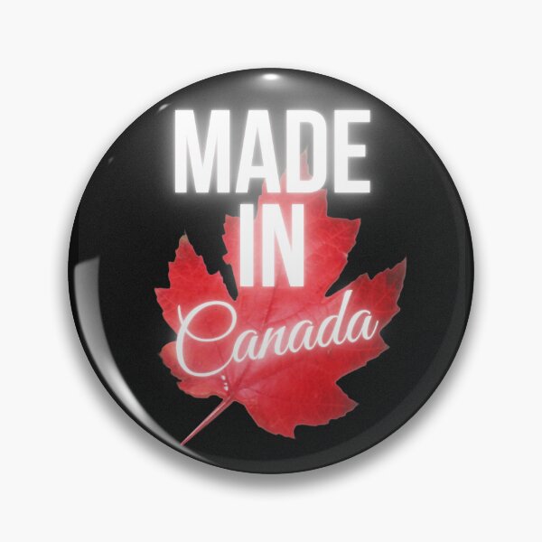 Item preview, Made in Canada - black background designed and sold by JenCulp.