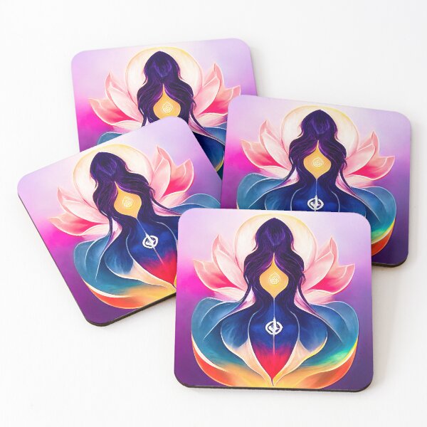 Item preview, Yoni Flower of the Sacred Feminine and the Divine Feminine - spiritual art spiritual artwork spirituality wellness well-being designed and sold by LvSoulCreations.