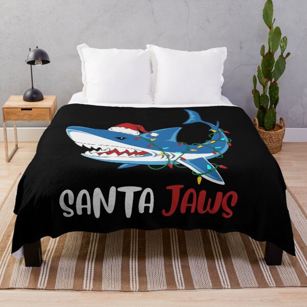 Artikelvorschau, Santa Jaws Lustiger Weihnachtshai entworfen und verkauft von mkzmerch.