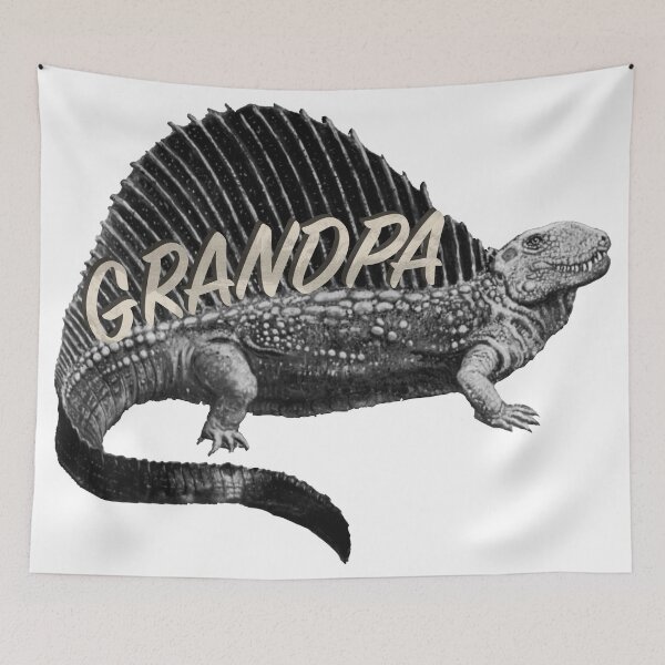 Item preview, Grandpa Dimetrodon 1 designed and sold by FunnyMEMEShirtz.