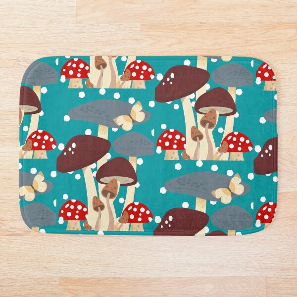 Item preview, Modern Vintage Mushroom Art Design designed and sold by EHdesignco.