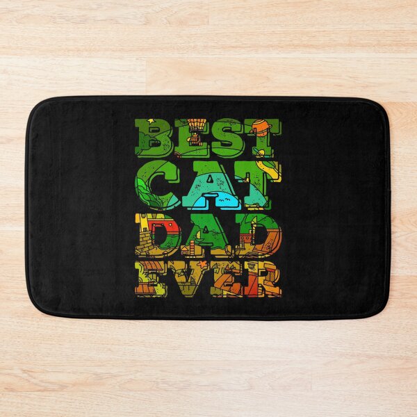 Item preview, Best Cat Dad Ever Slogan designed and sold by PetSafari.