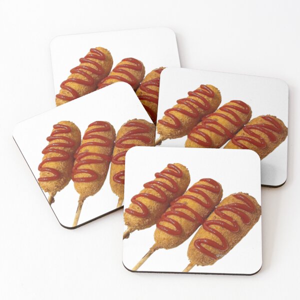 Item preview, Korean Corndog - 감자핫도그  designed and sold by Kito-Kato.