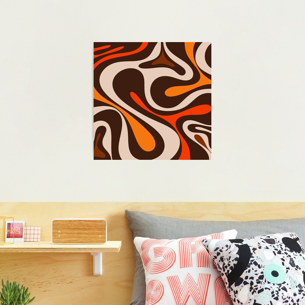 オンラインショップ テクスチャーアート orange gold 40×30