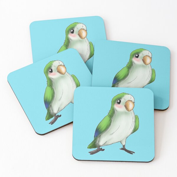 Item preview, Cute Quaker Parrot designed and sold by iduzarts.