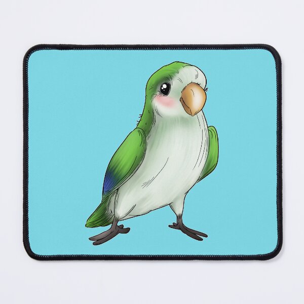 Item preview, Cute Quaker Parrot designed and sold by iduzarts.