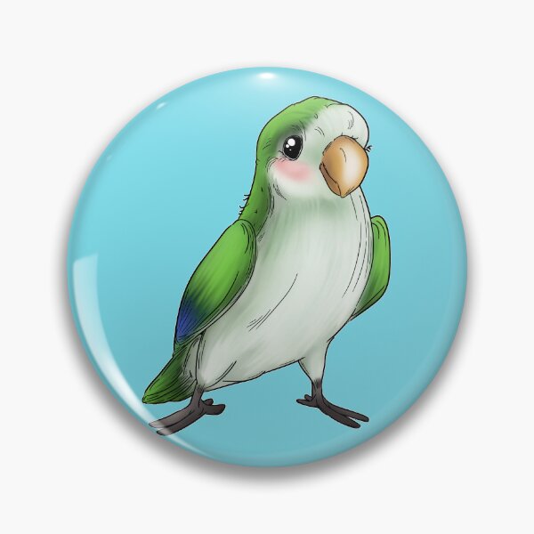 Item preview, Cute Quaker Parrot designed and sold by iduzarts.