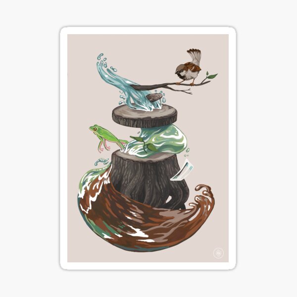 Águas de Março Sticker