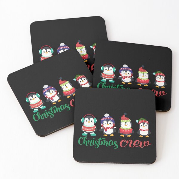 Item preview, Christmas Crew - Cute Penguins  designed and sold by Trinket-Trickster.