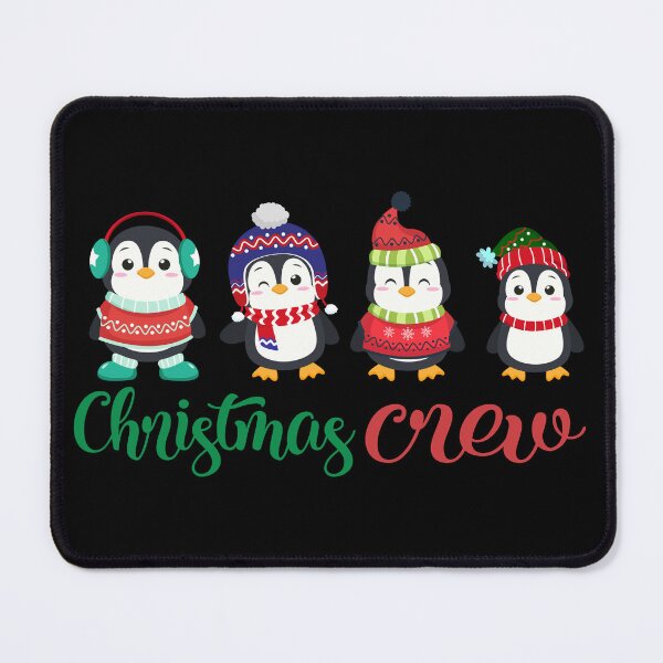 Item preview, Christmas Crew - Cute Penguins designed and sold by Trinket-Trickster.