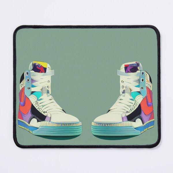 Item preview, High-Top Kicks - Mint/Patchwork designed and sold by sbdigital.