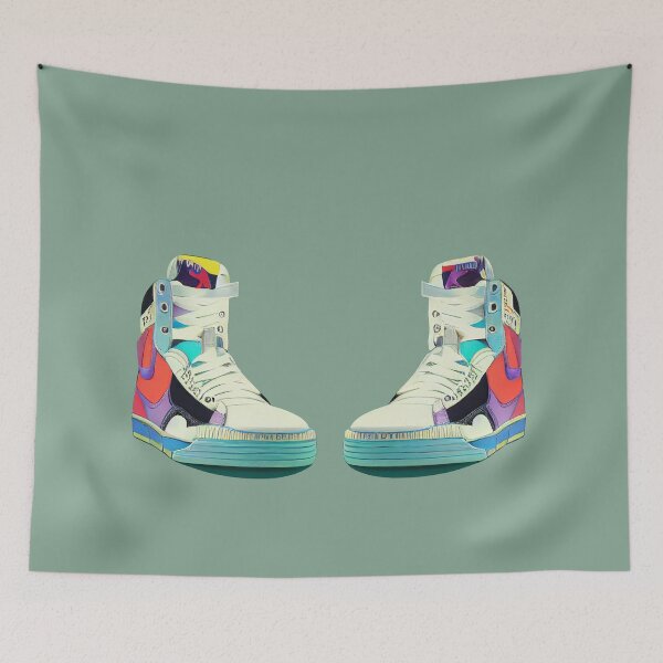 Item preview, High-Top Kicks - Mint/Patchwork designed and sold by sbdigital.