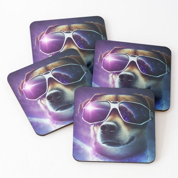 Item preview, Cool Dog with Sunglasses designed and sold by MythicPrompts.